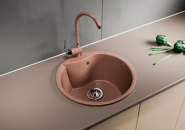 Кухонная мойка Mixline ML-GM12-307 Терракот 525081 фото 4