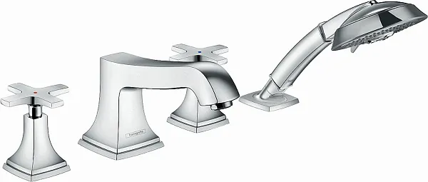 Смеситель Hansgrohe Metropol Classic 31449000 на борт ванны фото 1