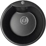 Кухонная мойка Mixline ML-GM12-308 Черная 525078 фото 3