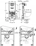 Инсталляция для унитаза Grohe Rapid SLX 39603000 фото 2