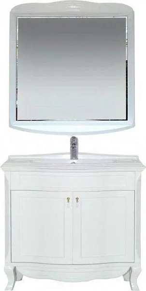 Зеркало Misty Дайна 100x105 П-Дай02100-011Св с подсветкой фото 2