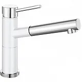 Смеситель для кухни Blanco Alta S Compact SILGRANIT 515327 белый фото 1