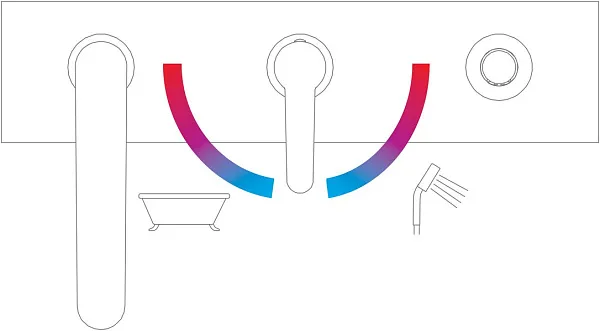 Смеситель Ravak Puri X070142 для ванны с душем фото 4