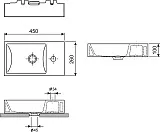 Раковина Wellsee WC Area 45 см 151803000 фото 6