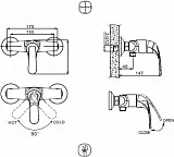 Смеситель Bravat Fit F9135188CP-01-RUS для душа фото 2