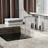 Смеситель WasserKRAFT Naab 8635 для раковины встраиваемый фото 2