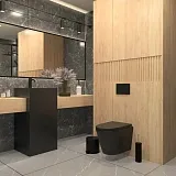 Унитаз подвесной Teymi Rita W00085 подвесной безободковый с микролифтом фото 3