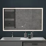 Зеркало Vigo Geometry Luxe 70x120 4630297361827 с подсветкой фото 4