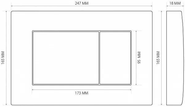 Инсталляция для унитаза Berges Wasserhaus Novum 040331 фото 4