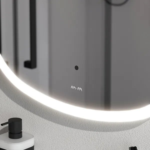 Зеркало AM.PM Func 60x60 M8FMOX0601WGS с подсветкой фото 5