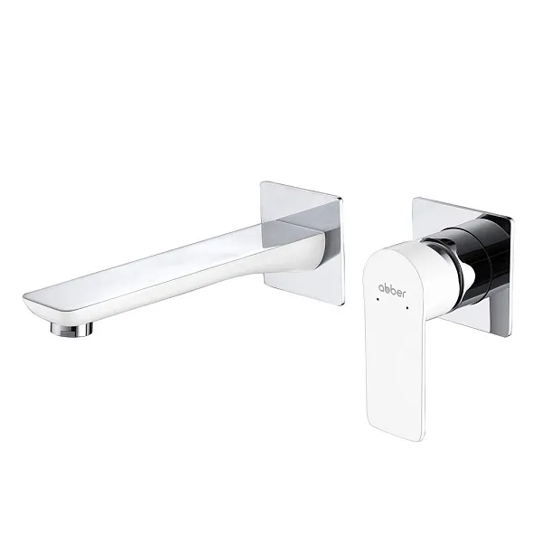 Смеситель для раковины ABBER Weiss Insel AF8082W фото 1
