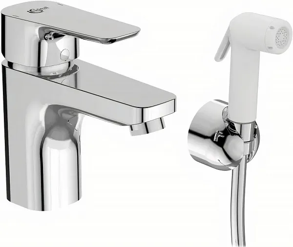 Смеситель Ideal Standard Ceraplan lll B0919AA для раковины с гигиеническим душем фото 1