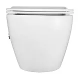 Унитаз Azario Allegro AZ-3105B подвесной безободковый с сиденьем микролифт фото 10