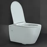 Унитаз Berges Wasserhaus Mascon Rimless 082128 подвесной безободковый с микролифтом фото 5