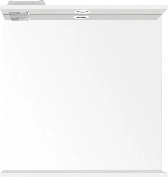 Зеркало Style Line Эко Стандарт 70x70 ЛС-00000642 с полочкой и подсветкой фото 1