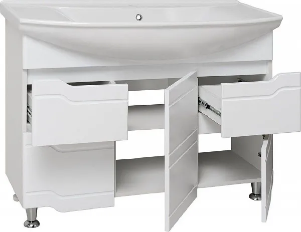Мебель для ванной Runo Стиль 105 напольная фото 4