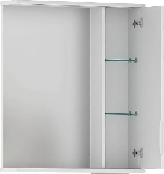 Зеркало Volna Adel 60x70 zsADEL60.R-01 правое с полочкой и подсветкой фото 2