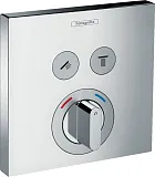 Смеситель Hansgrohe ShowerSelect 15768000 для душа с внутренней частью фото 1