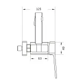 Гигиенический душ Shevanik S99 S9905G-1 фото 3