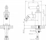 Смеситель Bravat ART F375109U для биде фото 2