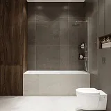 Шторка на ванну Terminus Ното 2CW150х70C фото 4