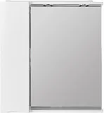 Зеркало-шкаф BelBagno Marino 70x75 MARINO-SPC-700/750-1A-BL-P-L левое с подсветкой фото 2