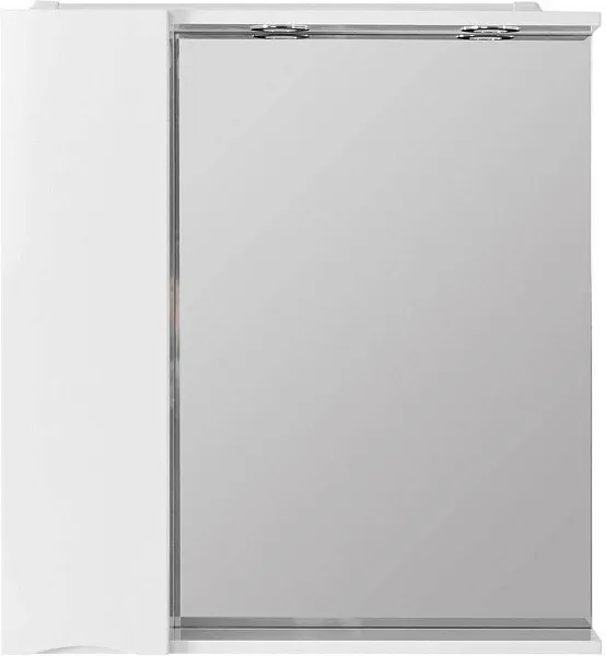 Зеркало-шкаф BelBagno Marino 70x75 MARINO-SPC-700/750-1A-BL-P-L левое с подсветкой фото 2