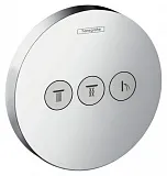Переключатель потоков Hansgrohe ShowerSelect Trio/Quattro 15745000 для душа фото 1