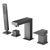 Смеситель на борт ванны ABBER Daheim AF8213NG фото 1