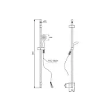 Душевой гарнитур PAINI Torino TRYO12190 фото 3