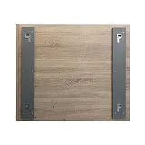 Зеркало Comforty Варна 90x80 00-00009918CF правая с полочкой фото 6