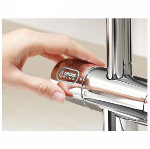 Смеситель Grohe Blue 31345002 для кухонной мойки с функцией фильтрации воды фото 2