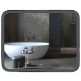 Зеркало Mixline Стив-2 80x100 4620001988211 с подсветкой фото 4