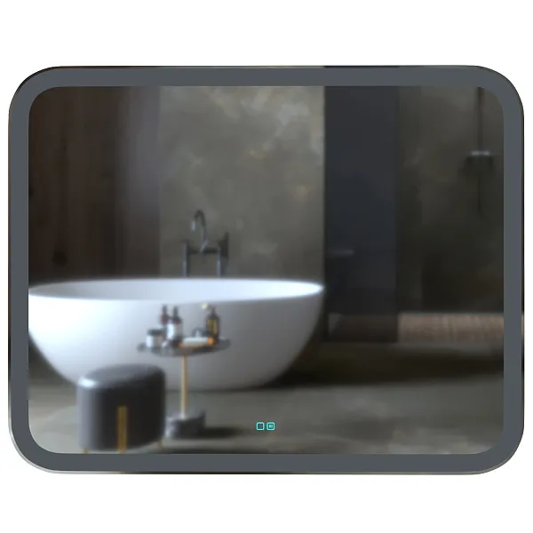 Зеркало Mixline Стив-2 80x100 4620001988211 с подсветкой фото 4