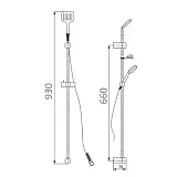 Душевой гарнитур PAINI Pescara PSCR121 фото 6