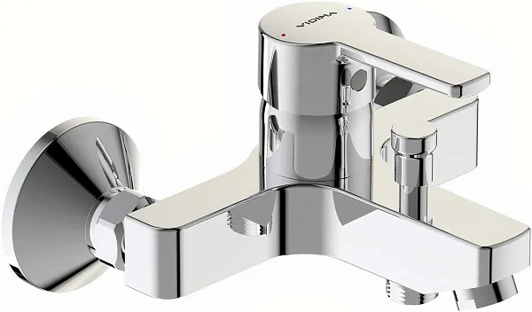 Смеситель Vidima Uno BA322AA для ванны с душем фото 1