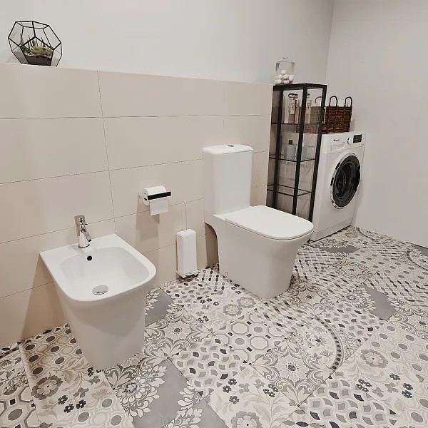 Унитаз-компакт Lavinia Boho Bristol 3305001R напольный безободковый с микролифтом фото 5