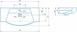 Раковина СаНта Монро 96 см Монро95 фото 3