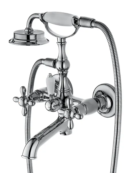 Смеситель для ванны с душем Wonzon & Woghand RETRO WW-88639020-CR фото 7