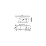 Экран для ванны Aquanet Rosa 150 см 195669 фото 2