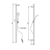 Душевой комплект PAINI Garda 76CRSET4 фото 6