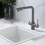 Смеситель для кухонной мойки ABBER Emotion AF8814NG фото 2