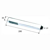 Душевая лейка PAINI Quadra 53CR155AO фото 8