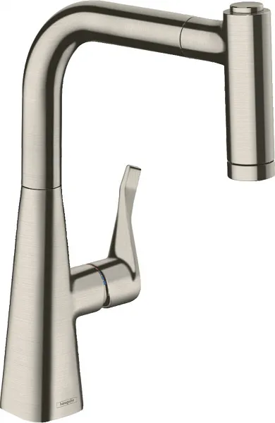 Смеситель Hansgrohe Metris M71 73800800 для кухонной мойки фото 1