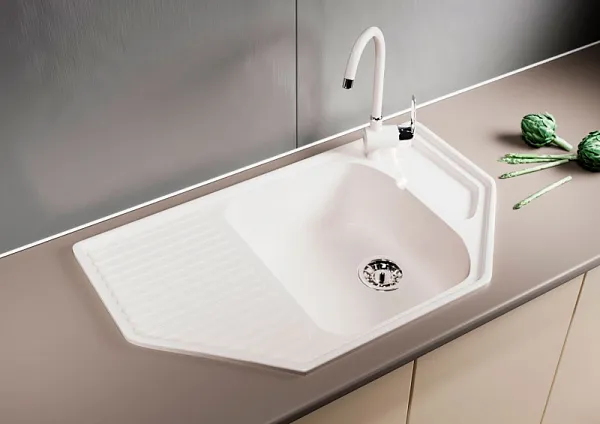 Кухонная мойка Mixline ML-GM24-341 Молочная 532405 фото 4