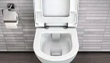 Унитаз-компакт VitrA Sento 9830B003-7204 напольный безободковый с микролифтом фото 3