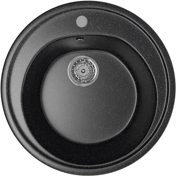 Кухонная мойка Mixline ML-GM11-308 Черная 525070 фото 2