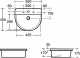 Раковина Ideal Standard Connect Arc 55 см E7978MA фото 2