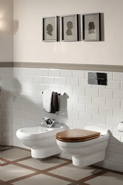 Унитаз Villeroy & Boch Hommage 6661 B0R1 подвесной фото 3