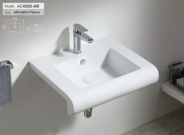 Раковина Azario 60 см AZ-40032-605 фото 2